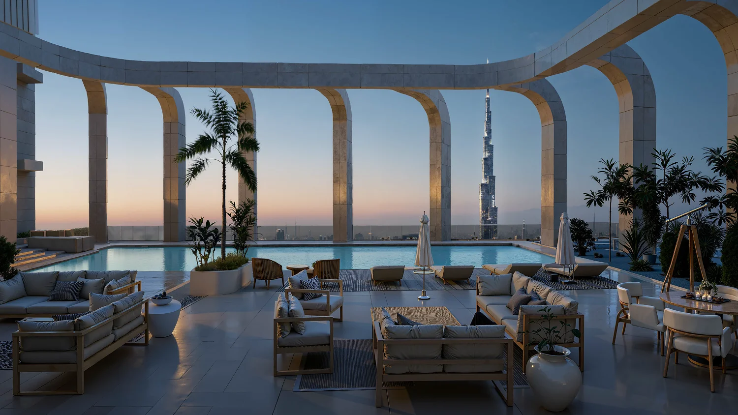 la serein pool view